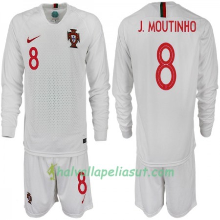 Jalkapallo Pelipaidat Portugali J. MOUTINHO 8 Lasten World Cup 2018 Vieraspaita Pitkähihainen